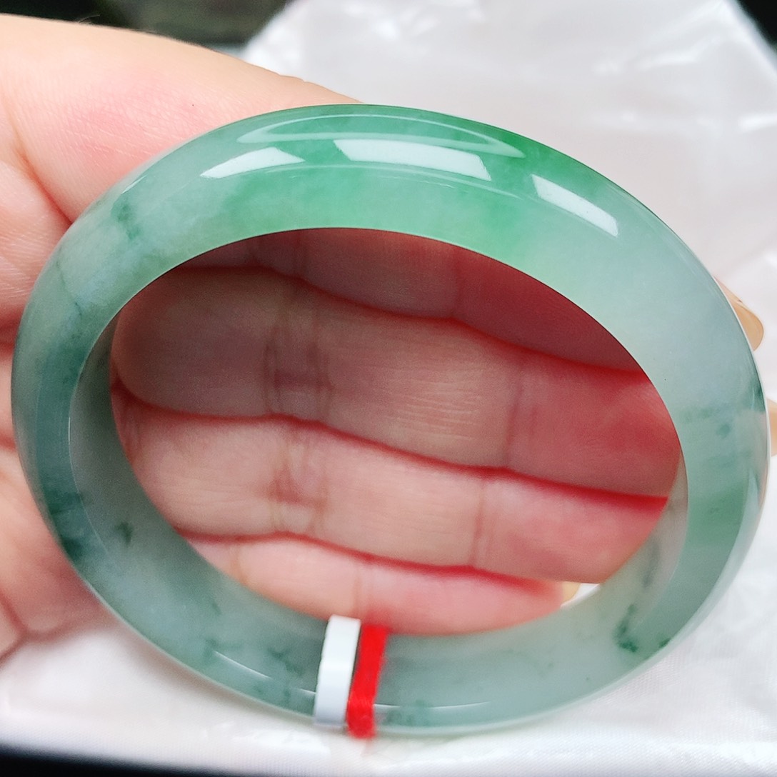 未镶嵌手镯翡翠29冰胶绿野仙踪