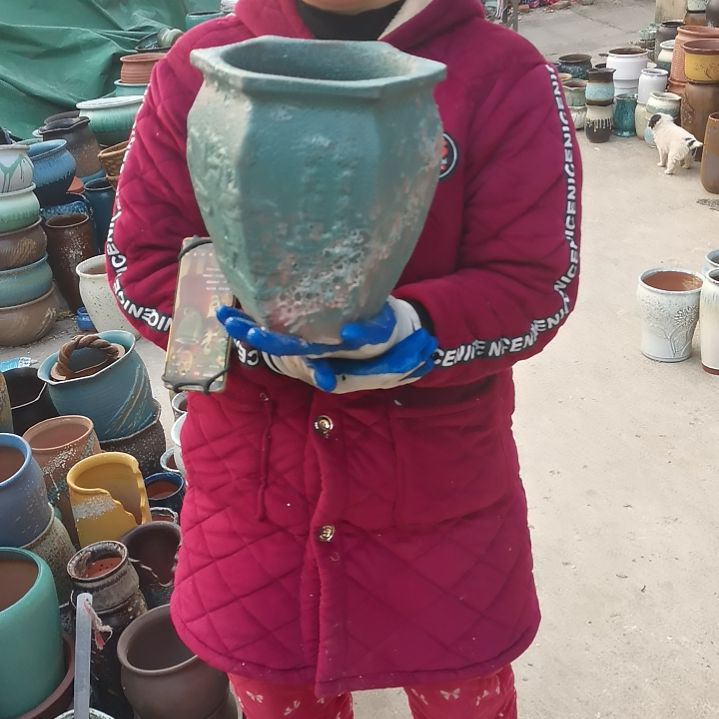 红陶口18高24瑕疵