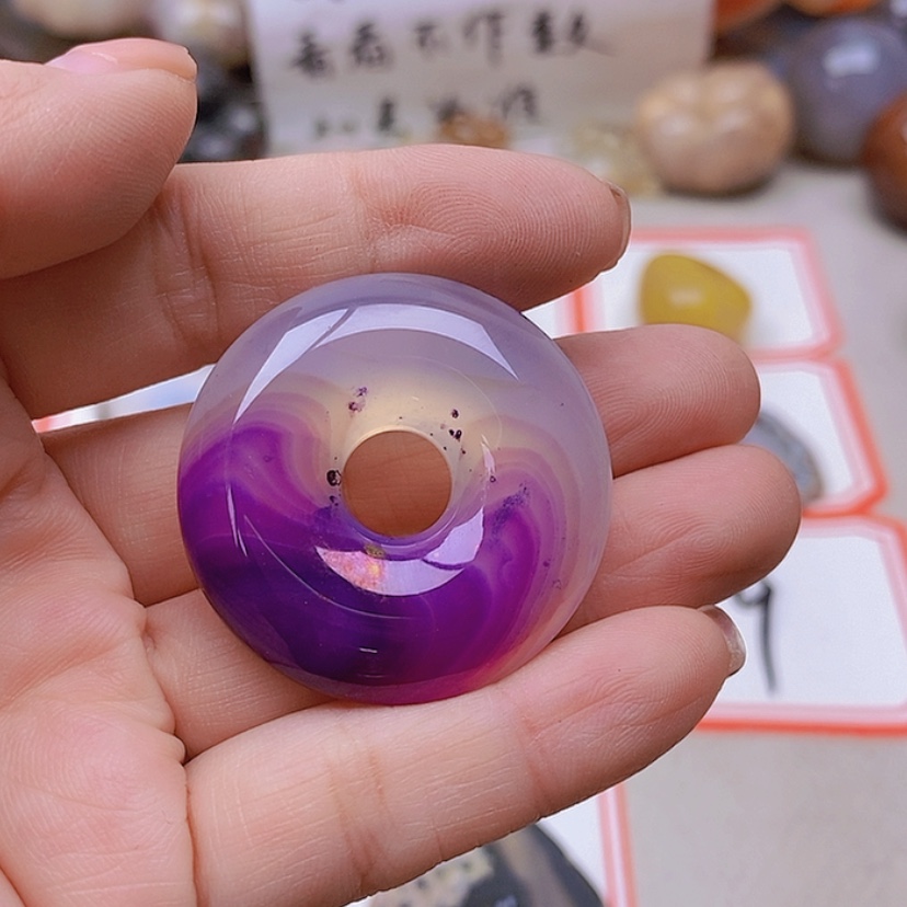 【闪购商品】未镶嵌玛瑙/玉髓珠宝半成品甜*