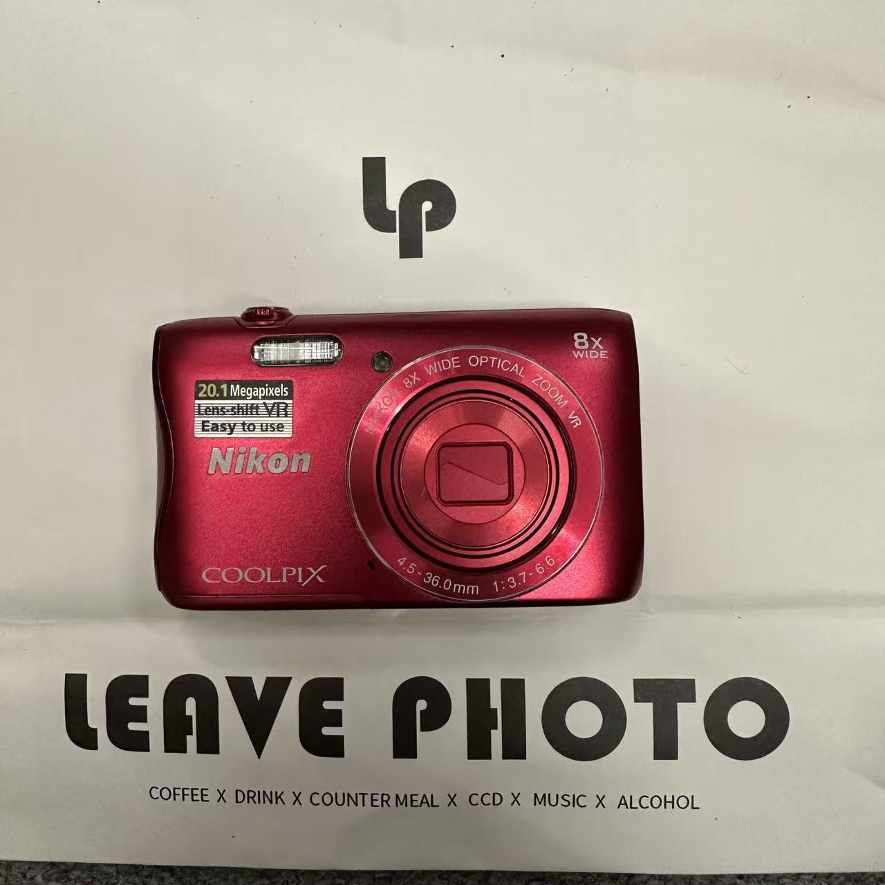 95新 Nikon/尼康 尼康S3700 2010W像素 8倍变焦 二手商品ON退ON换