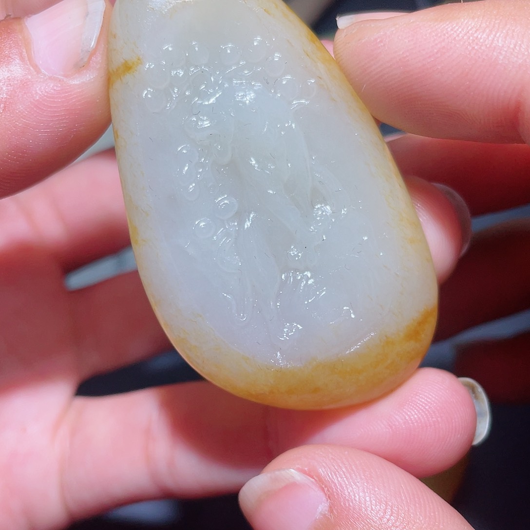 和田玉把件未镶嵌D2 