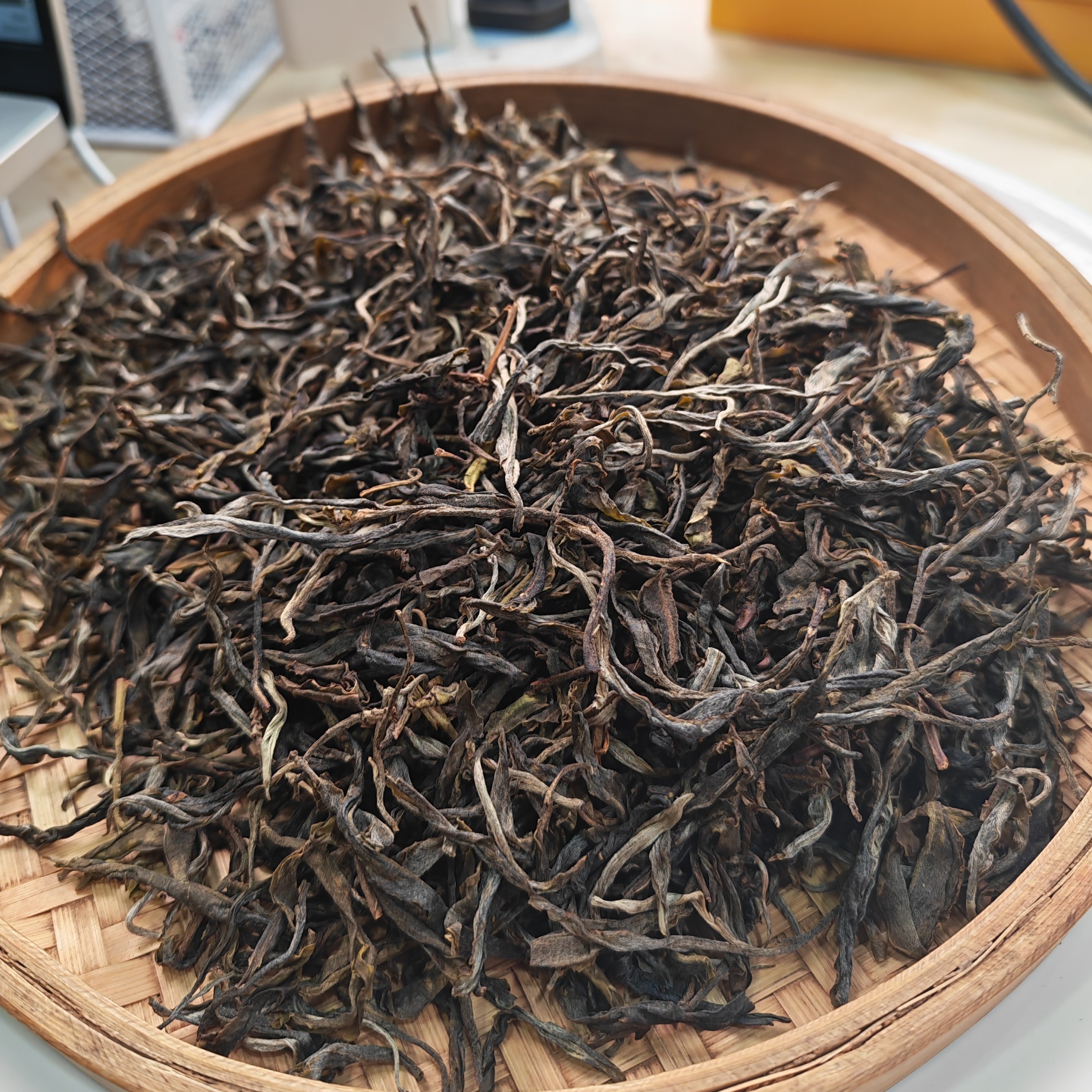 2025春【小荒田·11组23号·生茶·混采】晒青散茶（100克）-1月2日【26】