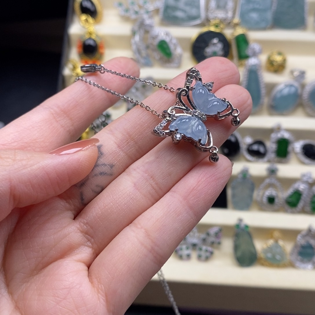 未镶嵌挂件翡翠翡翠