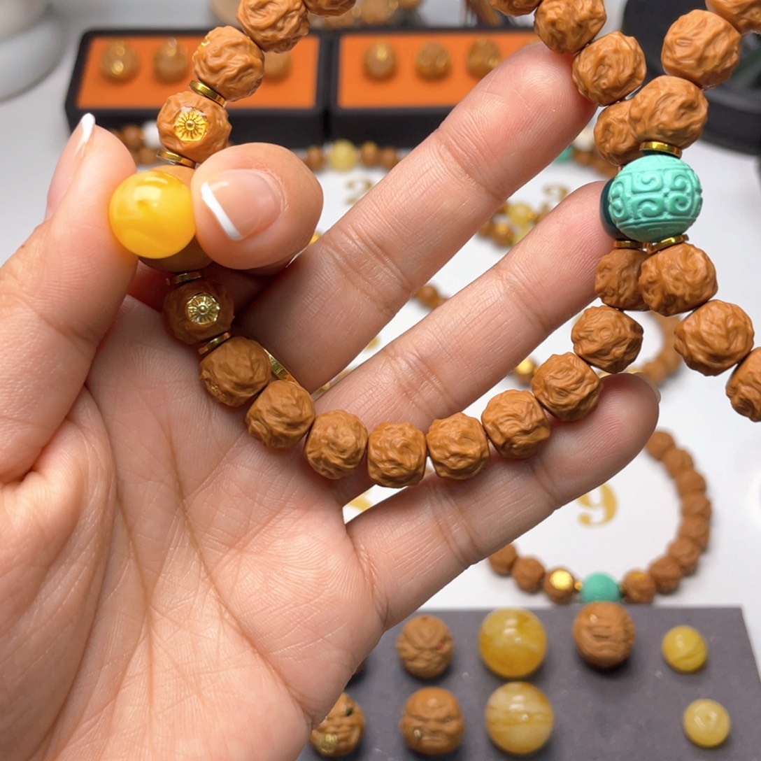 磊***哥猴头核桃手串龙蛇➕双标➕双配