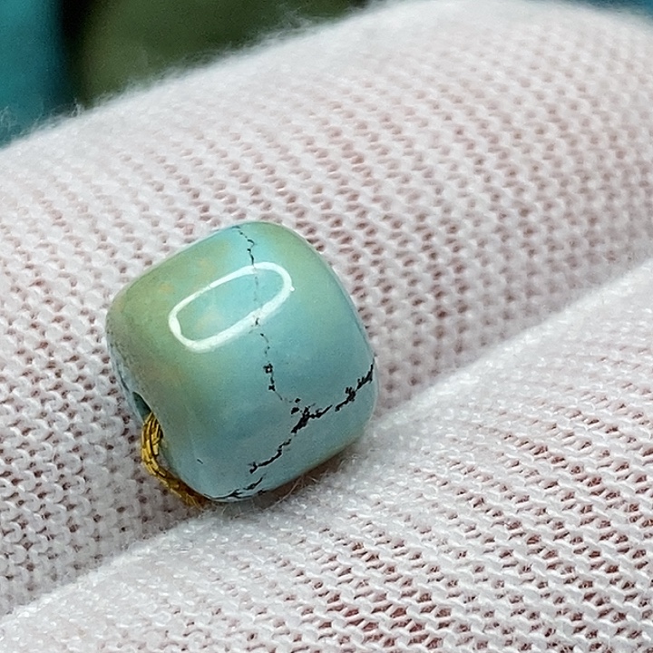 绿松石未镶嵌天然原矿 地大质检