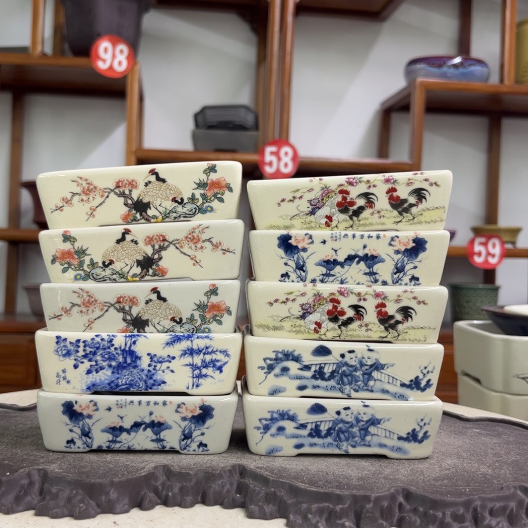 紫砂花盆瑕疵3-10-7。。。（10）