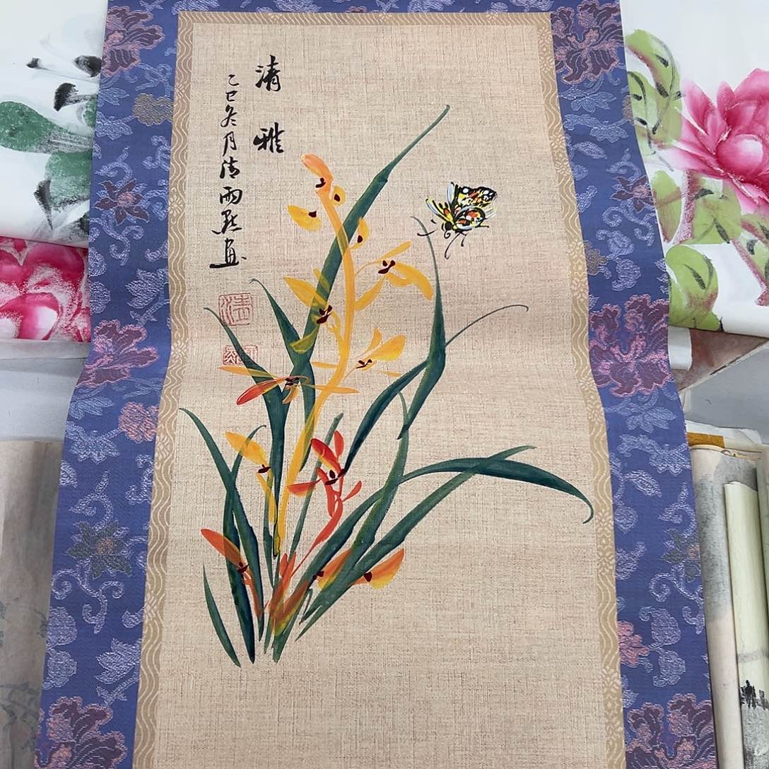 国画纯手绘作品图