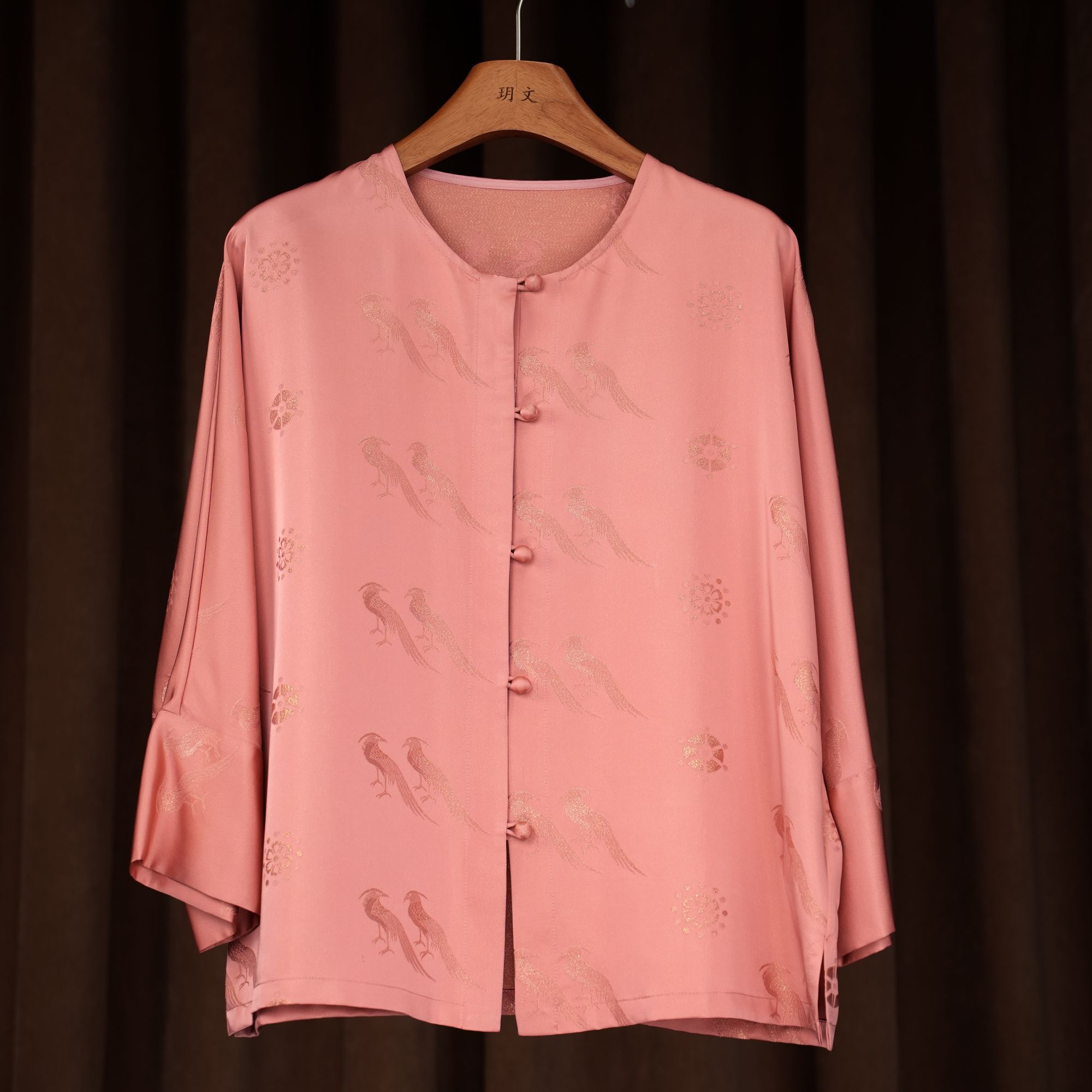 新中式非遗桑蚕丝香云纱正绢女装直播网红设计师款（259-599）