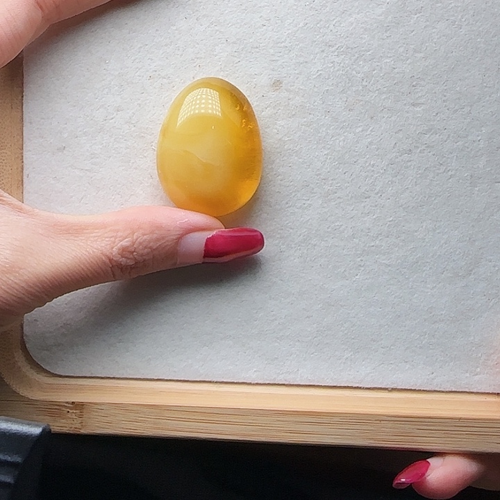 琥珀未镶嵌手链吊坠