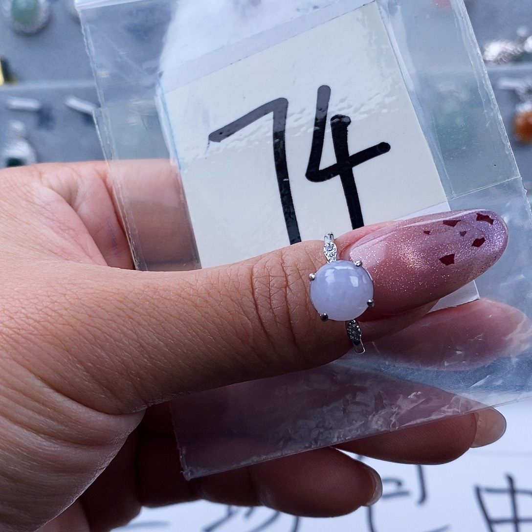 翡翠未镶嵌戒指缅甸