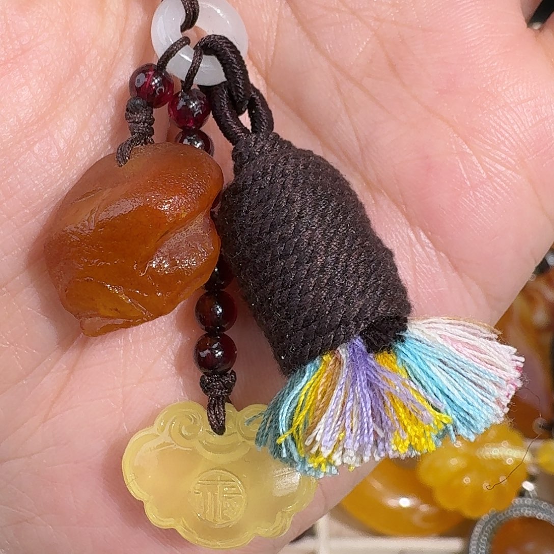 琥珀未镶嵌裸石我