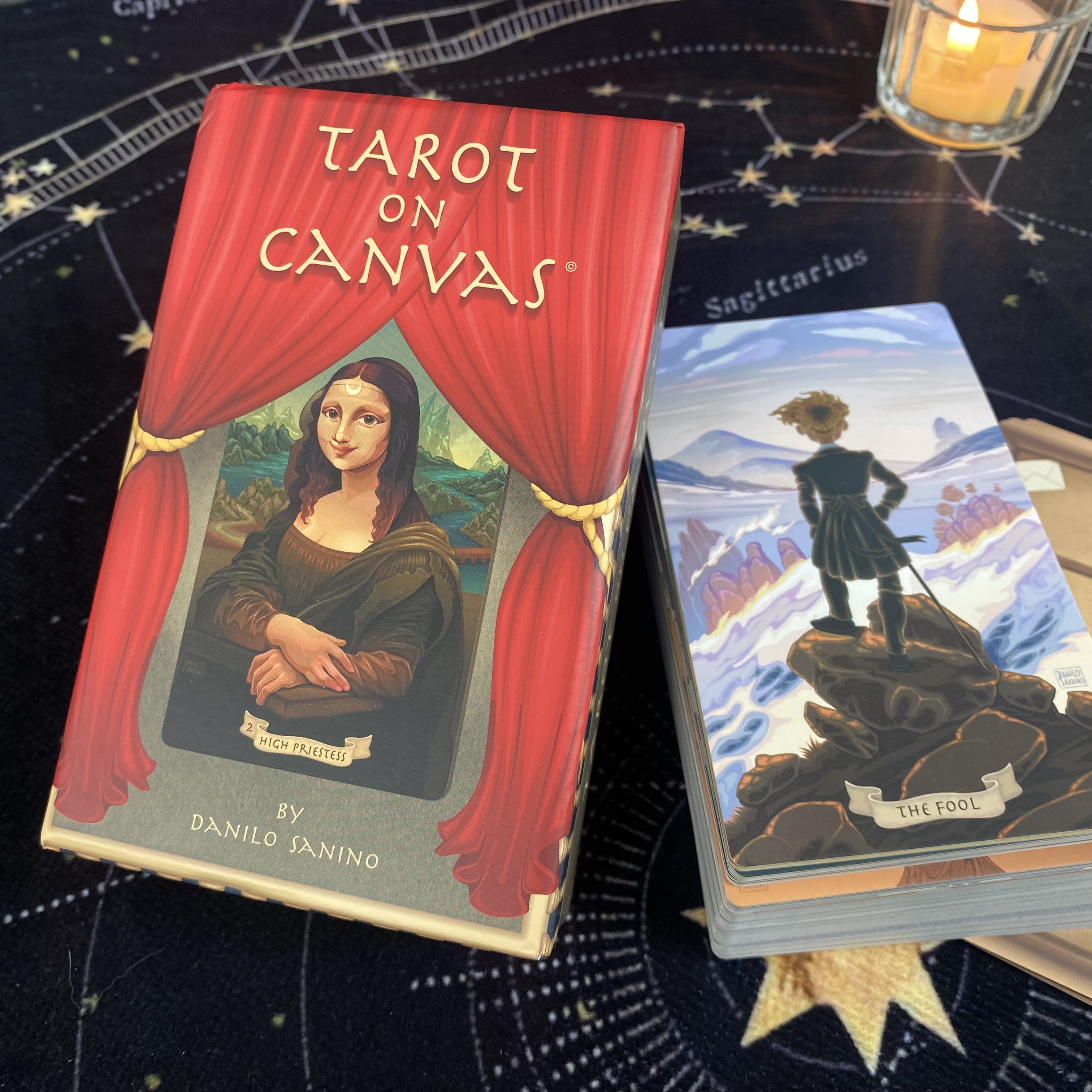 正版【博物馆画布亚罗】塔罗牌Tarot on Canvas卡牌送牌袋