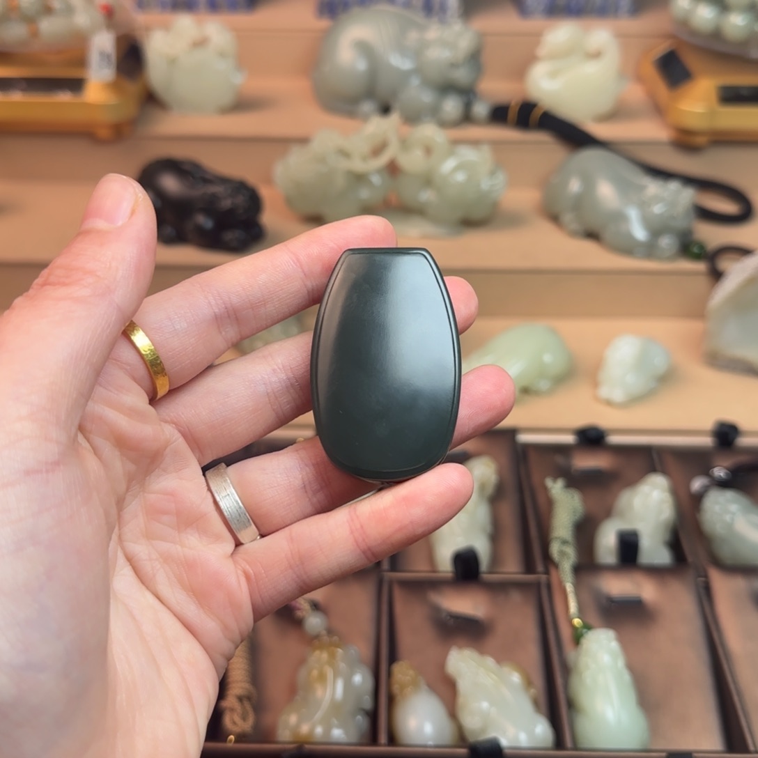 和田玉挂件未镶嵌站****你