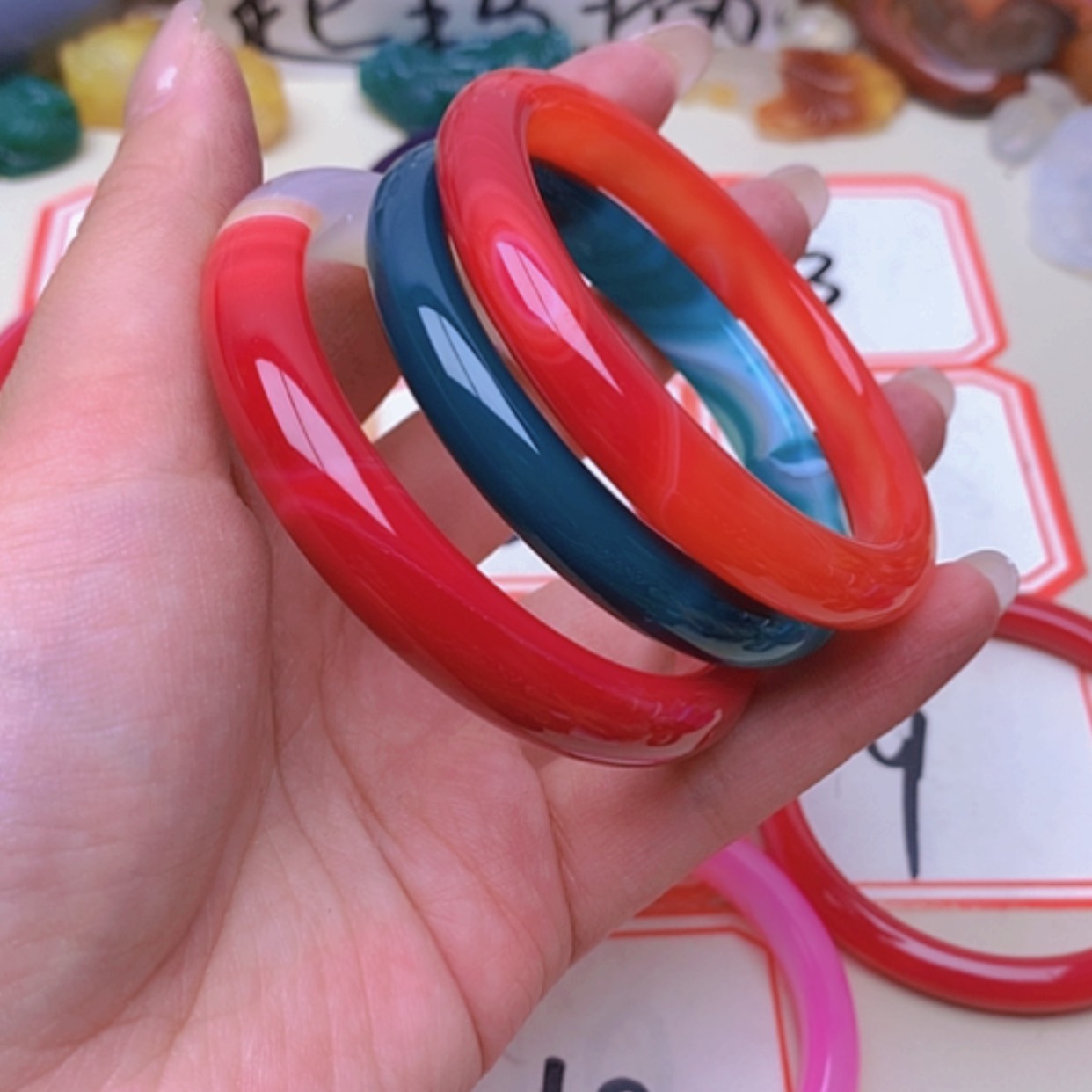 【闪购商品】未镶嵌玛瑙/玉髓珠宝半成品普*甫
