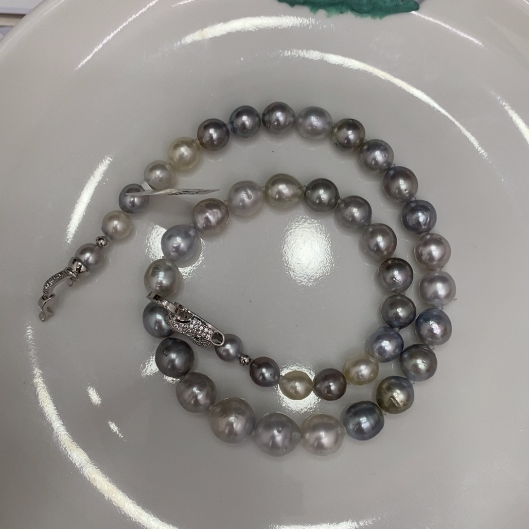 海水珍珠颈饰未镶嵌小**妈大溪地项链7-11.7瑶