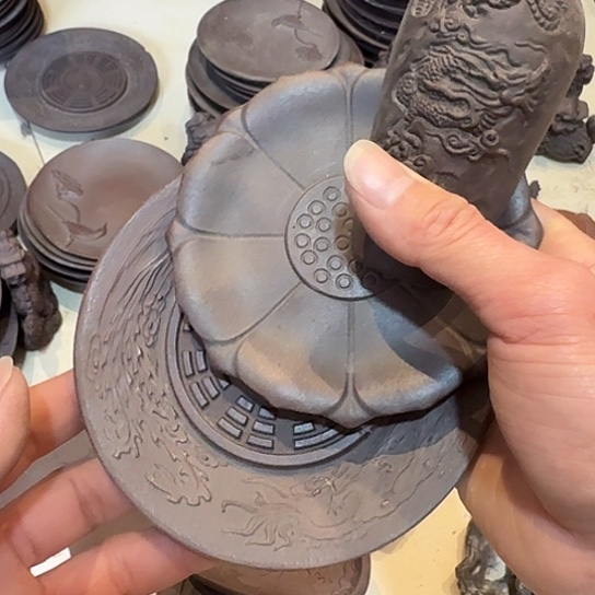 脆***평茶宠紫砂雕塑瑕疵茶宠