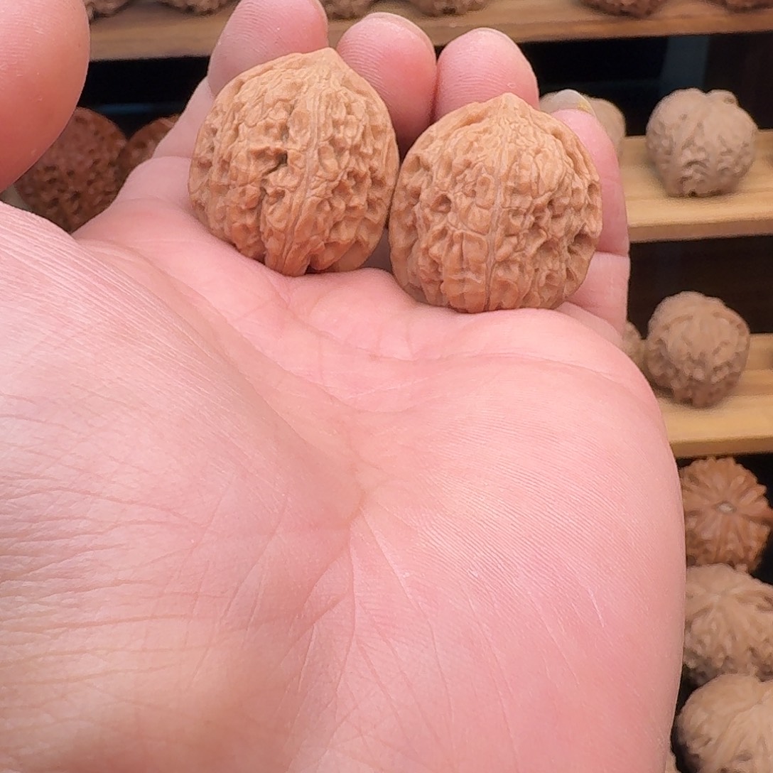 桃核吊坠承德四喜元宝，全品