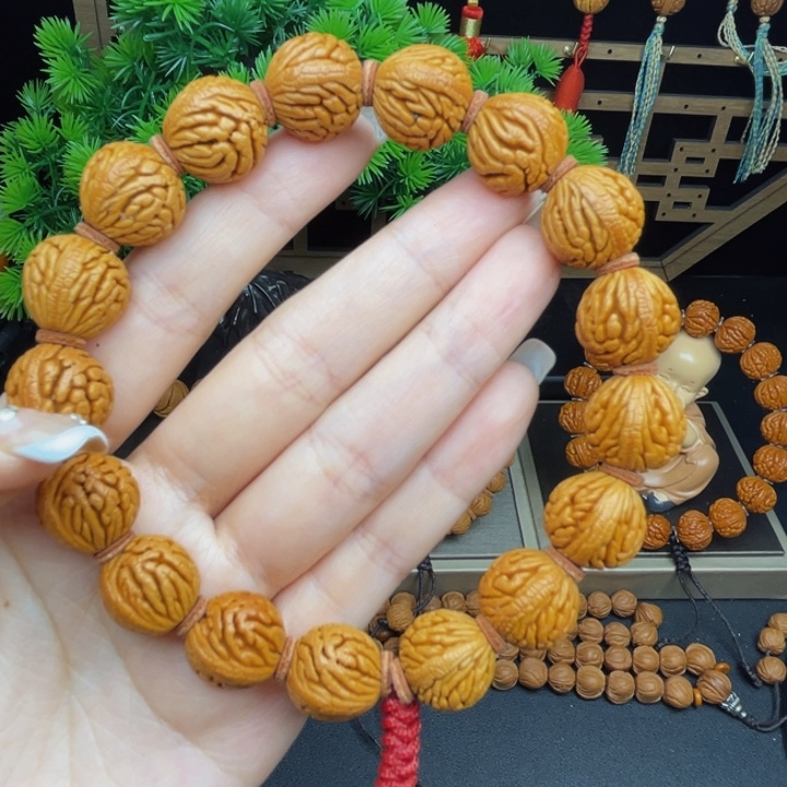 桃核吊坠绣球 小西施