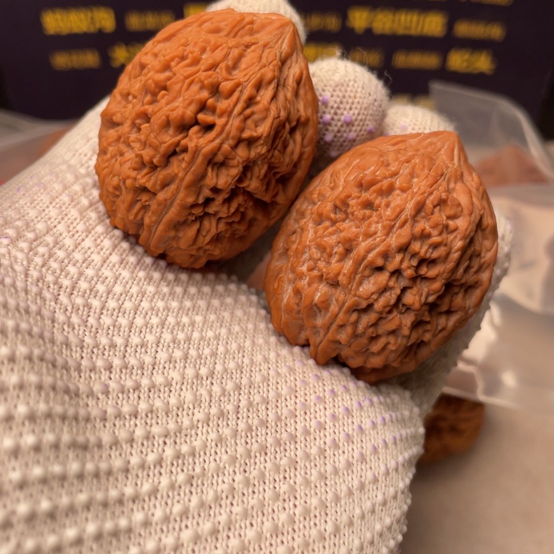 K***D文玩核桃吊坠36尺全品大蒜头