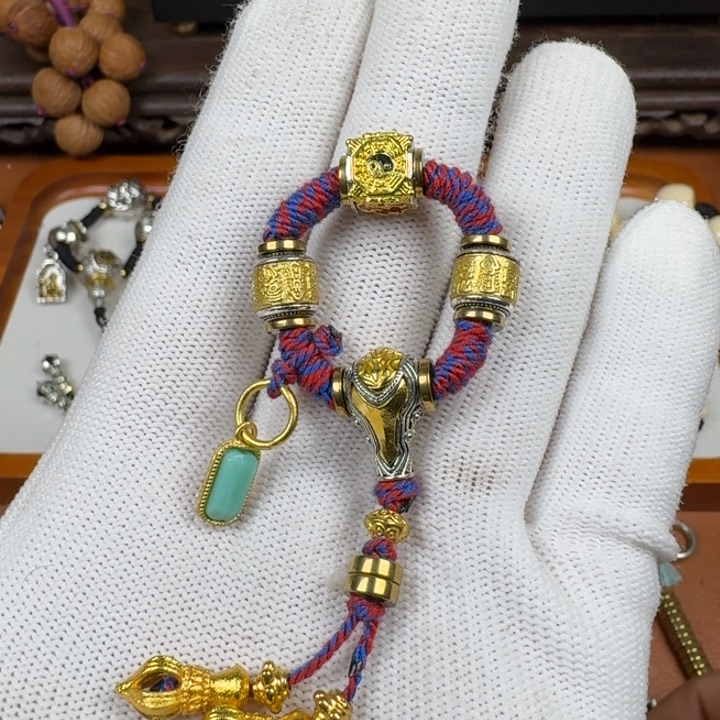 铜合金绿水侧挂三通套装