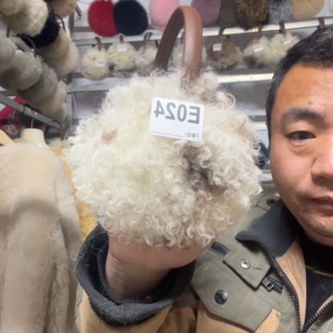 山羊皮真皮真毛原生态纯天然24