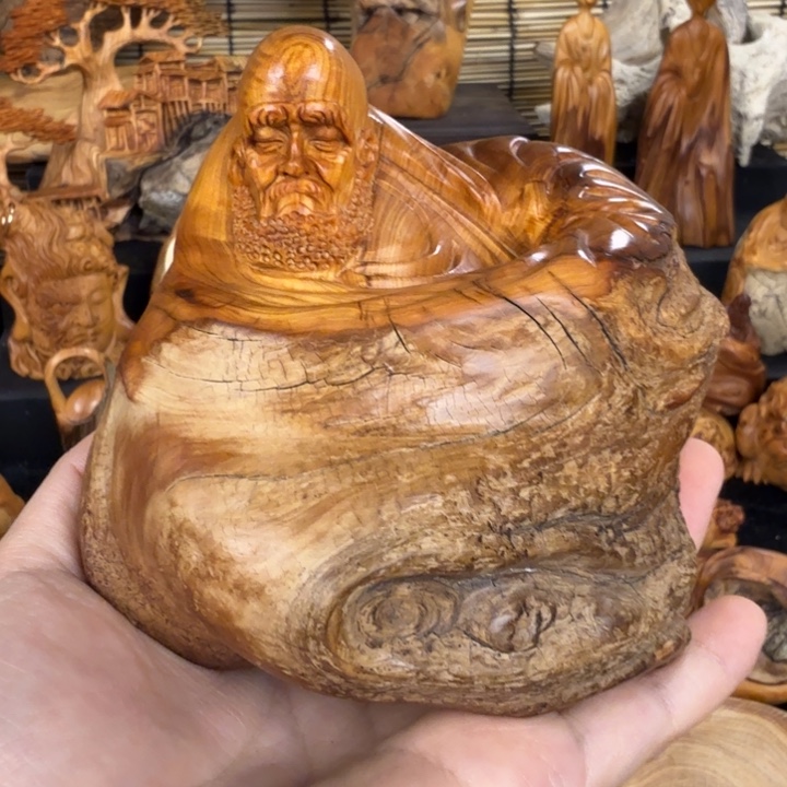 柏木（崖柏）手把件