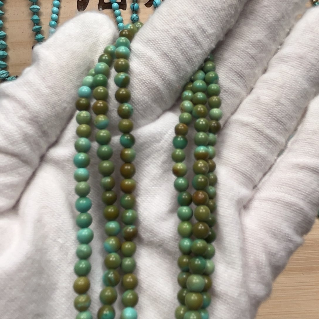 绿松石圆珠未镶嵌