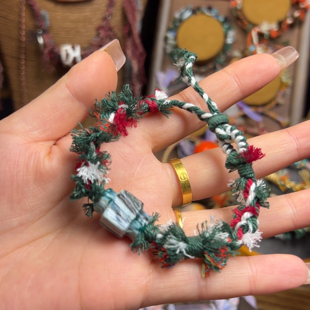 玛瑙/玉髓合金颈饰玛瑙手绳