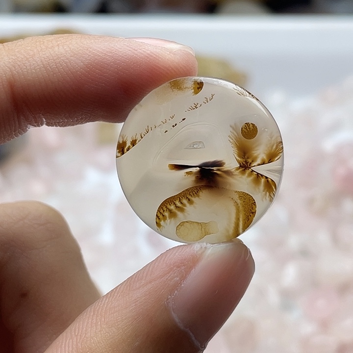 玛瑙/玉髓合金颈饰