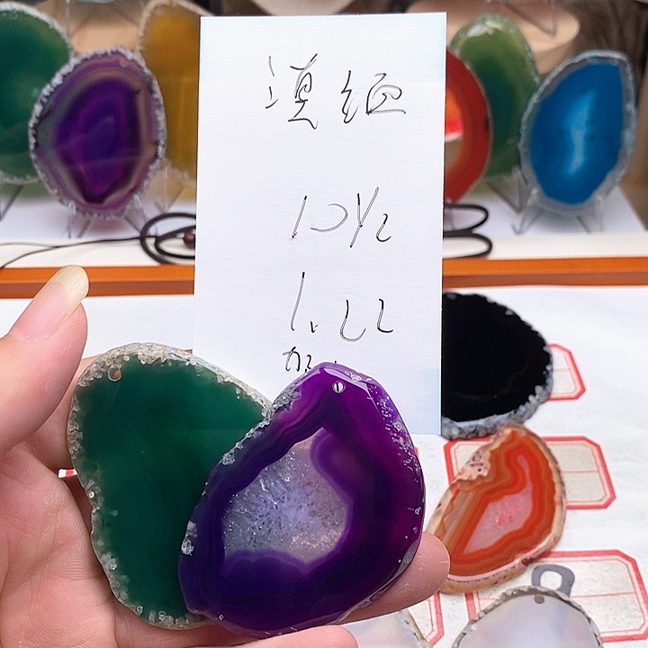 滇***雕玛瑙/玉髓合金颈饰