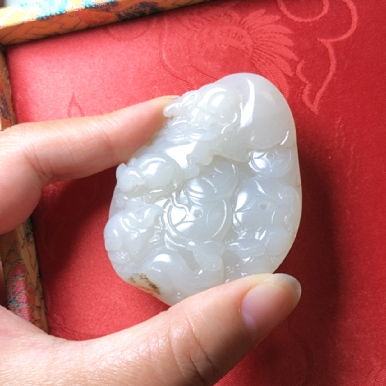 【闪购商品】颈饰未镶嵌和田玉蔡