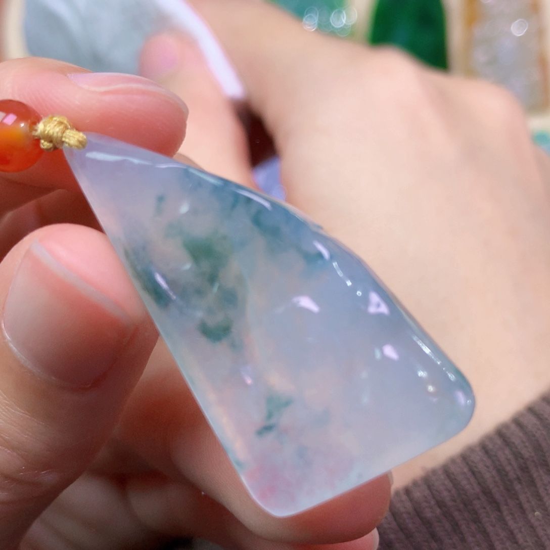 翡翠未镶嵌吊坠(不含链) 5773