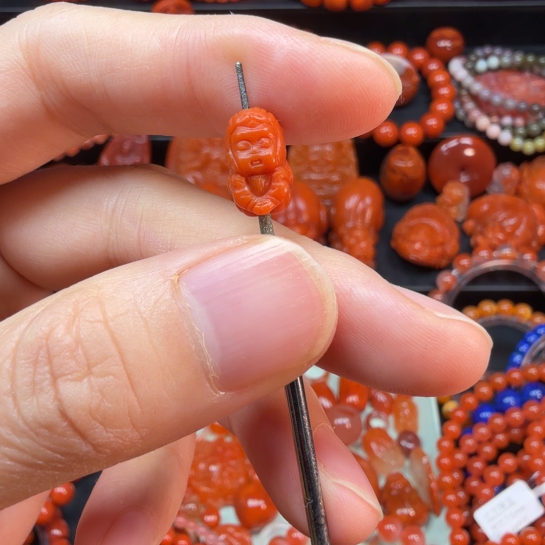 南红玛瑙未镶嵌配饰