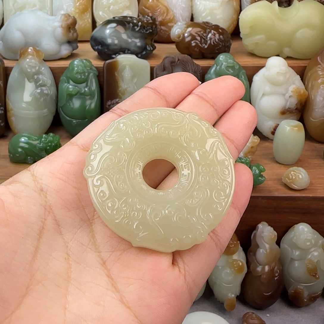 A***7定制和田玉未镶嵌和田玉