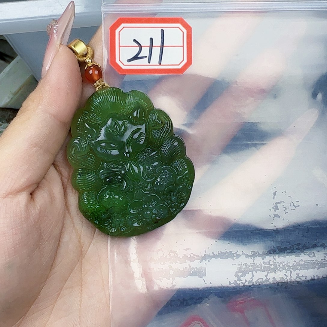 和田玉珠宝半成品未镶嵌