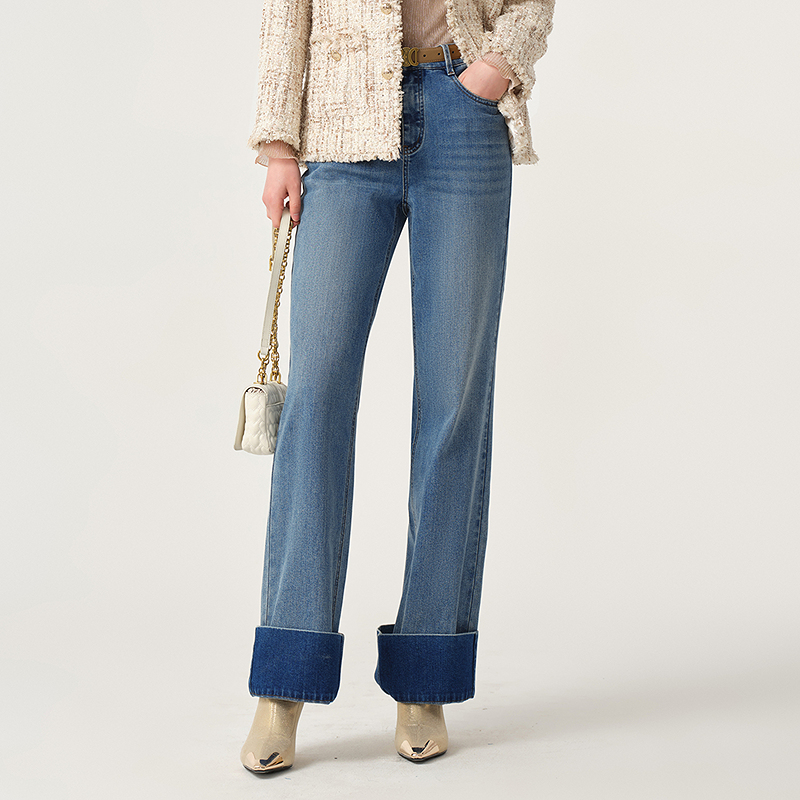 【张张专属】BADINA牛仔裤143T070