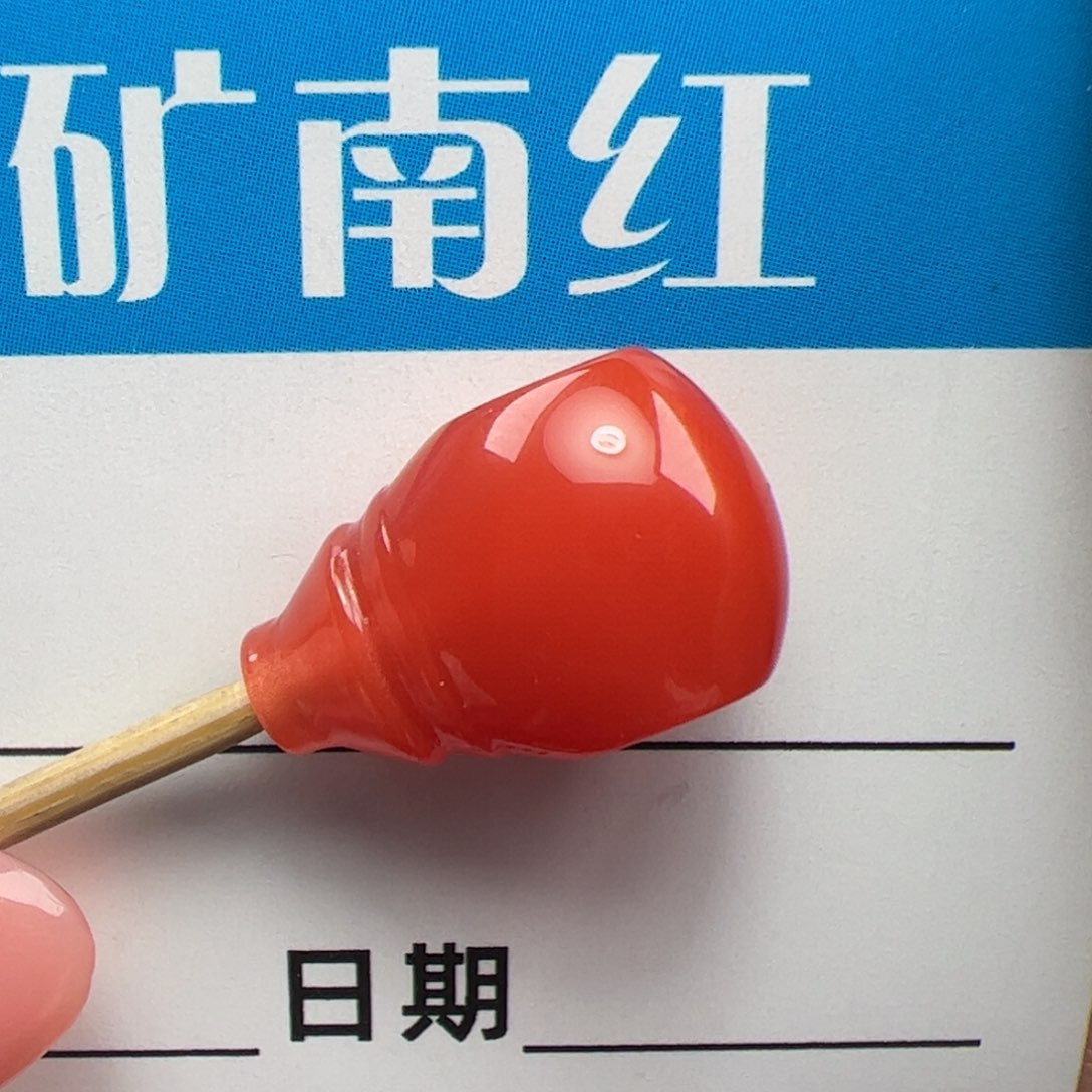 南红玛瑙三通10mm未镶嵌