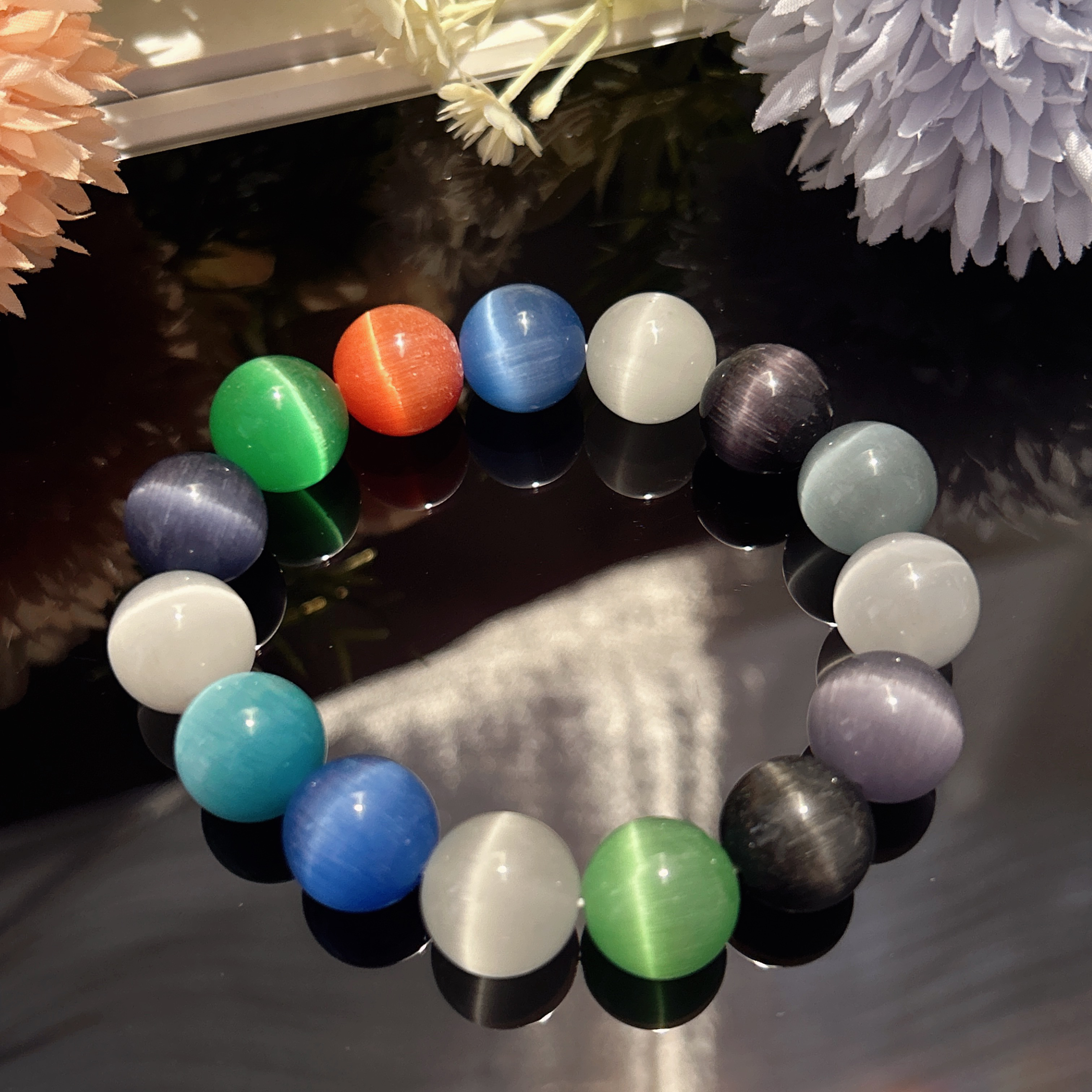 A831 卡13+多宝猫眼手串[多样性发一]