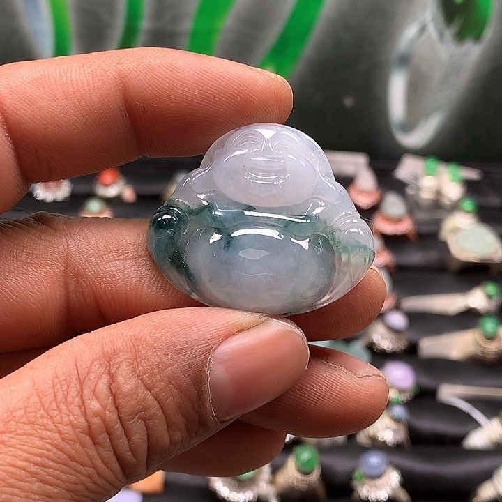 翡翠未镶嵌吊坠(不含链)缅甸天然A货翡翠