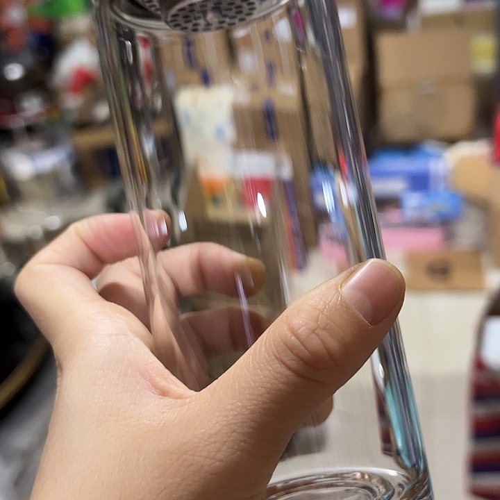 玻璃杯4104101205410单层烫手玻璃杯加杯套