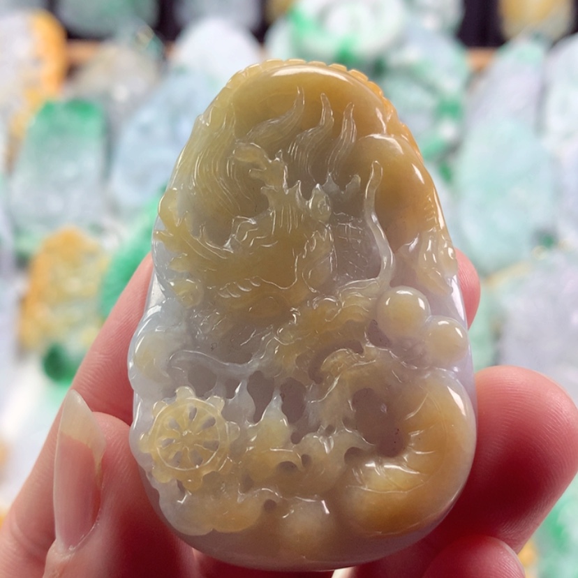 【闪购商品】翡翠吊坠(不含链)未镶嵌