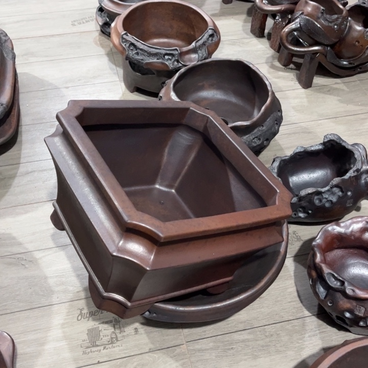 传***生紫砂花盆宜兴紫砂工艺厂