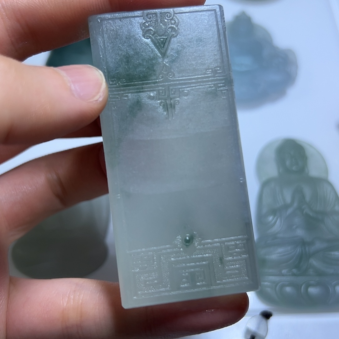 未镶嵌定制翡翠挂件