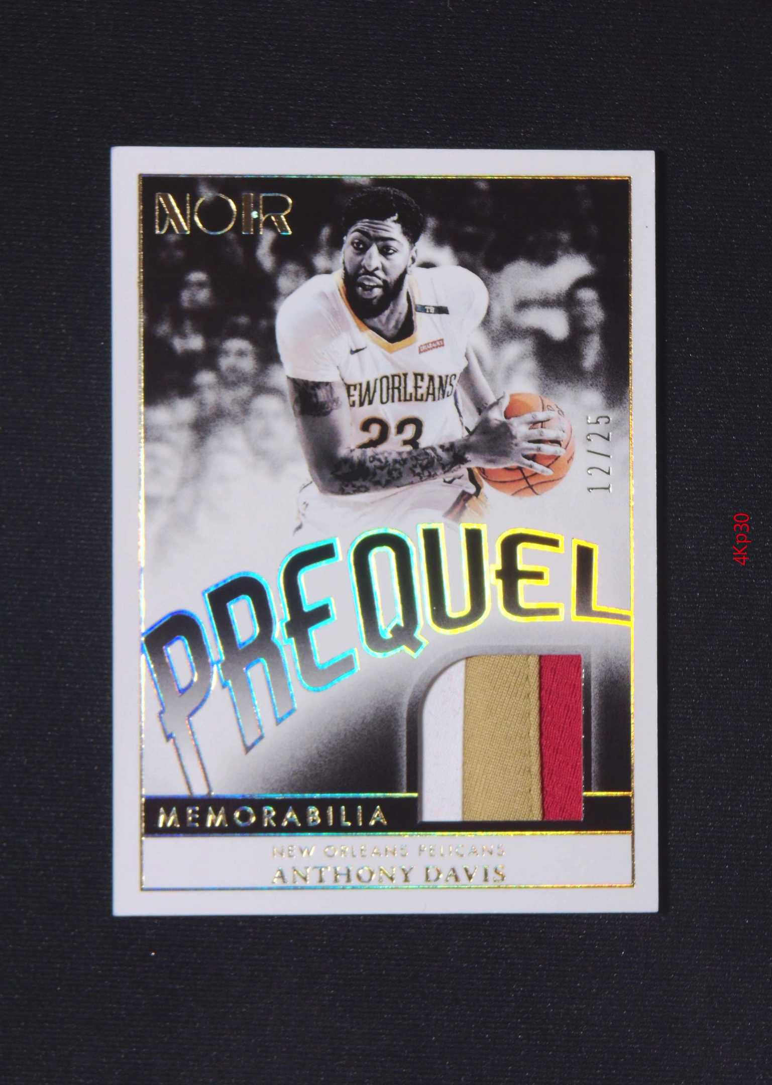 【直播开价】浓眉戴维斯 限量25编 亲穿物料 球星卡包邮