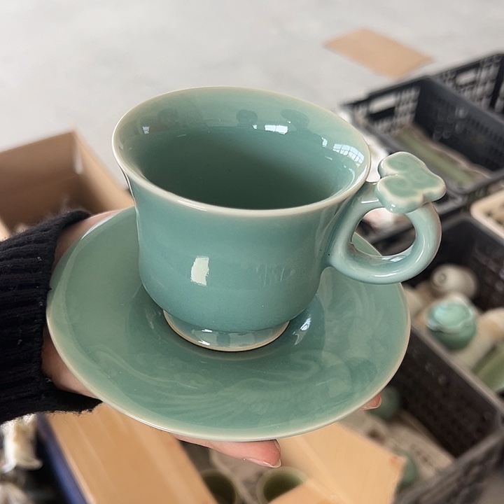 小米茶器龙泉青瓷