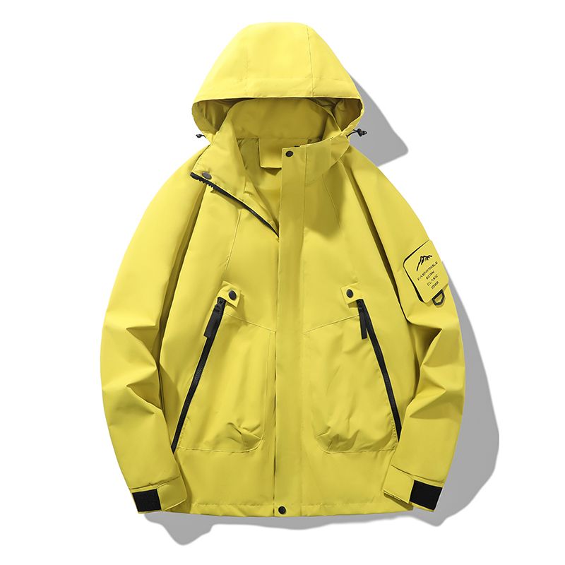 2025新款户外冲锋衣男女同款登山服春秋外套三防夹克