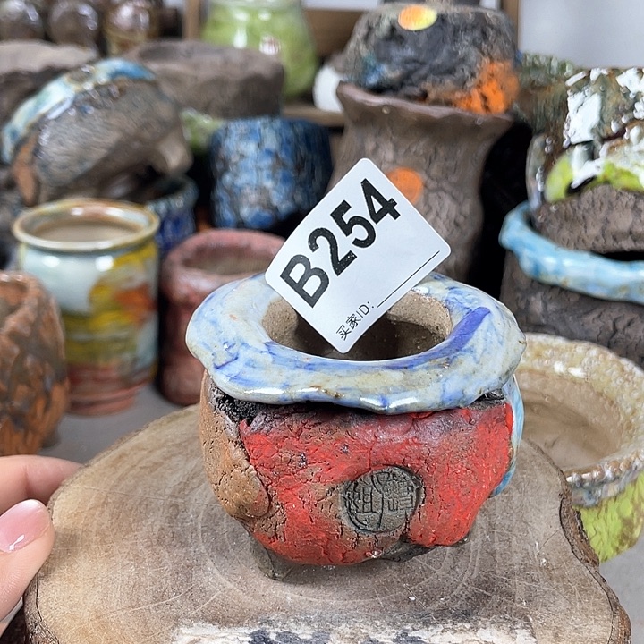 紫砂花盆开播福利 陶瓷花盆