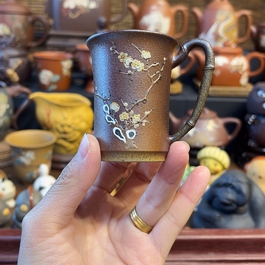 紫砂茶杯紫砂主人杯