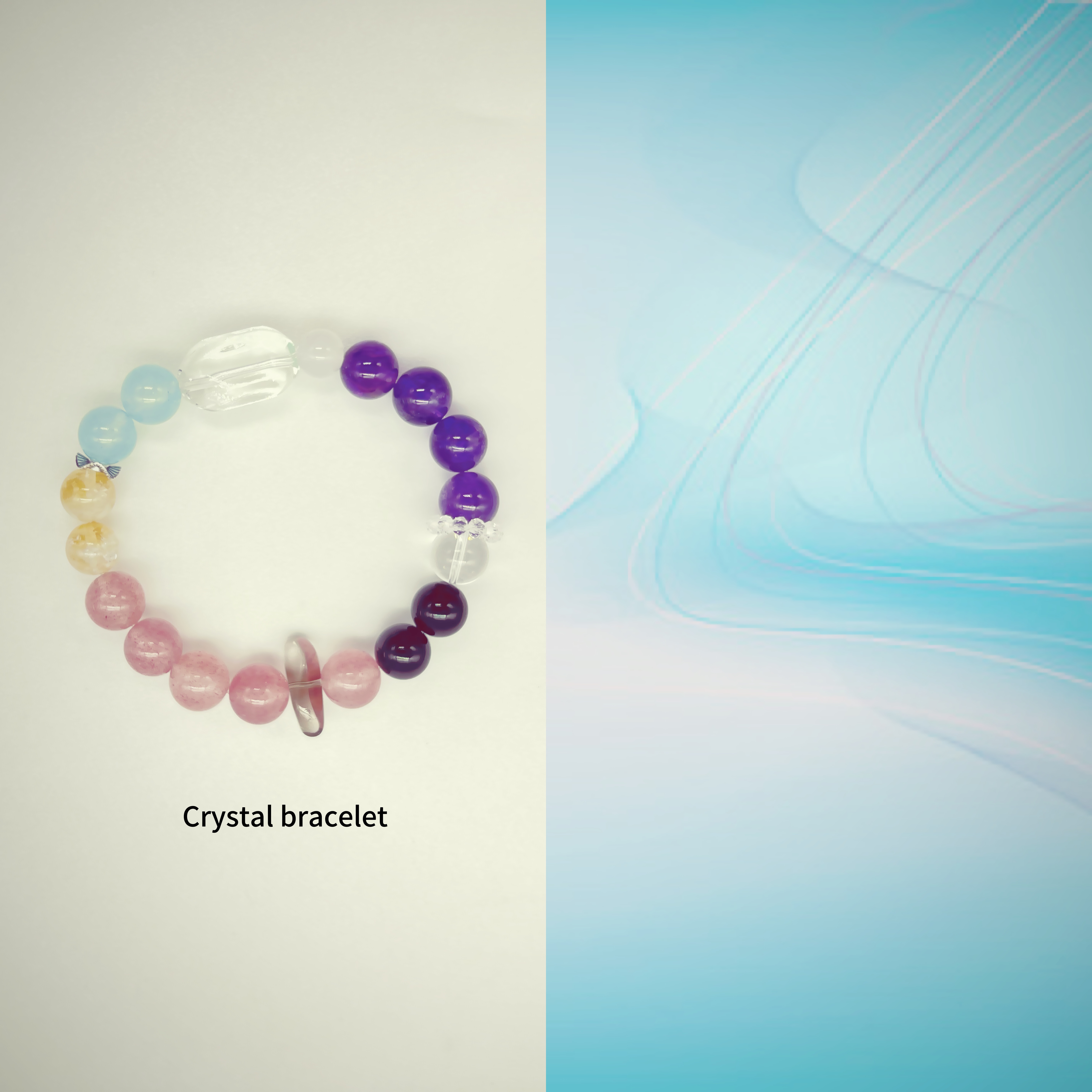 cyc19-天然水晶手串发货多样性发其一