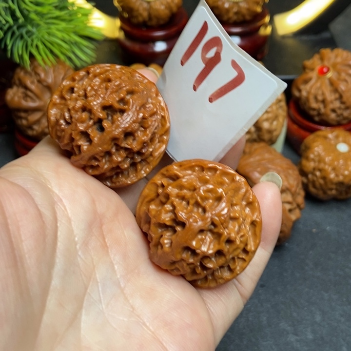 文玩核桃把件35苹果197